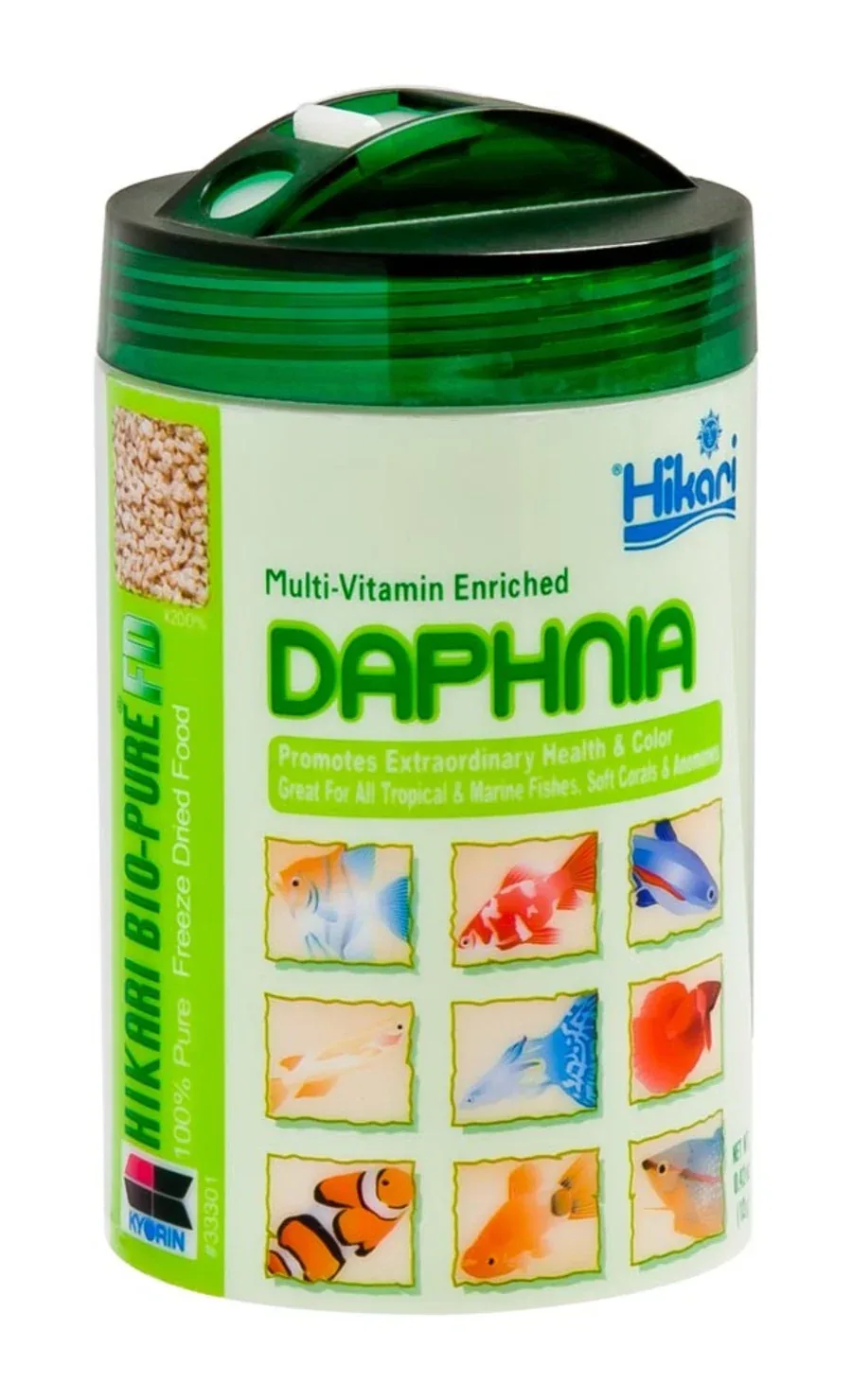 Hikari USA Bio-Pure Daphnia Freeze Dried Fish Food 1ea/0.42 oz