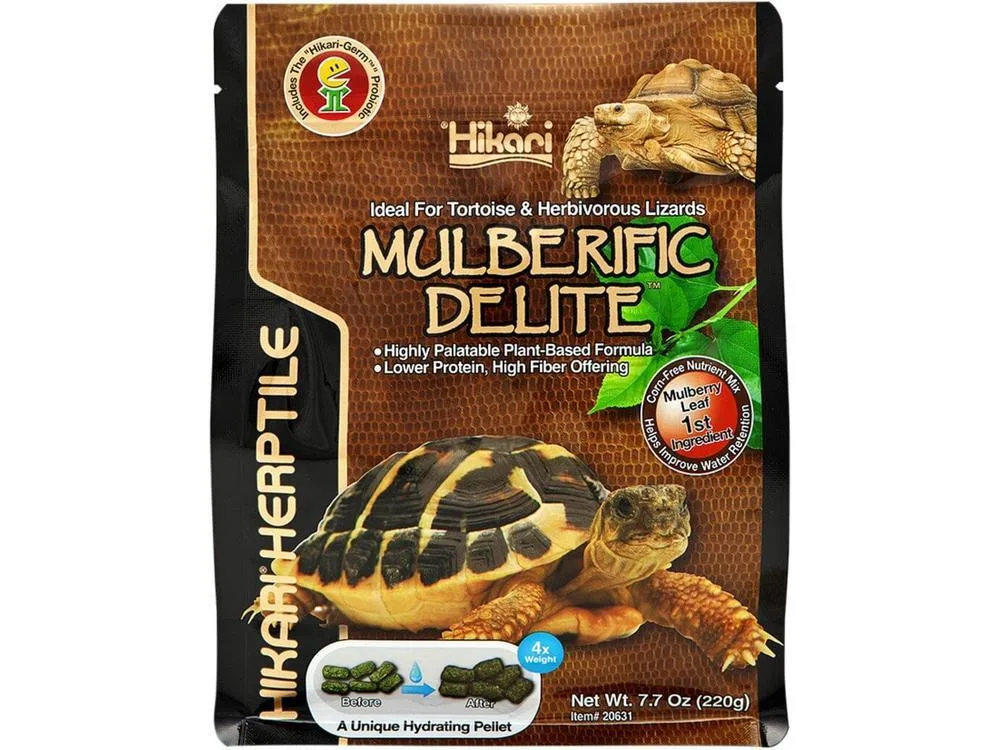 Hikari USA Mulberific Delite Tortoise Food 1ea/7.7 oz - Image 2
