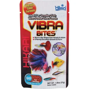 Hikari Vibra Bites Fish Food Baby 1.3 oz