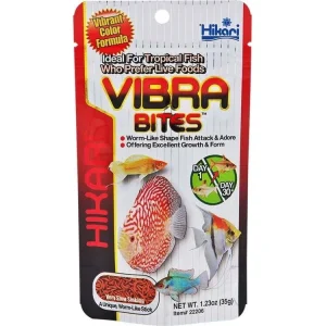 Hikari Vibra Bites Tropical Fish Food 1.23 oz