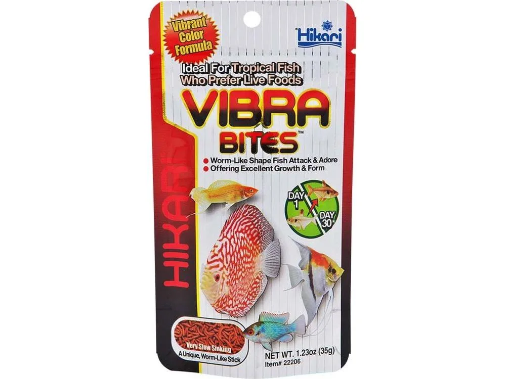 Hikari Vibra Bites Tropical Fish Food 1.23 oz