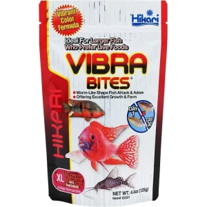Hikari Vibra Bites Tropical Fish Food 4.4 oz, XL