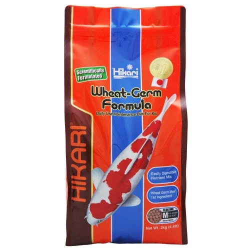 Hikari Wheat-Germ Floating Pellet Fish Food for Koi, Goldfish and Other Pond Fishes 4.4lb MD - Image 2