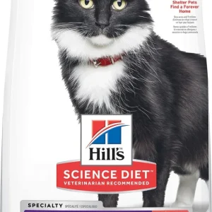 Hill's Science Diet Adult Sensitive Stomach & Skin Grain Free Tender Salmon & Yellow Pea Dry Cat Food