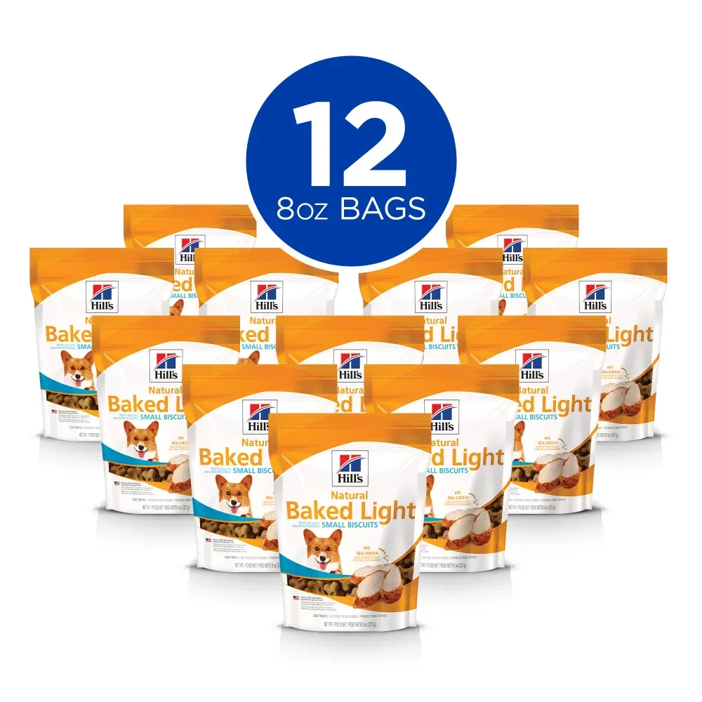 Hill's Science Diet Baked Light Biscuits with Real Chicken Dog Treats - Image 2