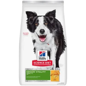 Hill's Science Diet Senior Vitality Chicken Recipe Adult 7+ Premium Dry Dog Food