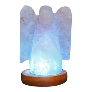 Himalayan Rock Salt Mini Angel Lamp