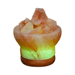 Himalayan Rock Salt Mini Fire Bowl Lamp