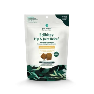 Hip & Joint Releaf Edibites Peanut Butter & Banana — Medium & Large Breed