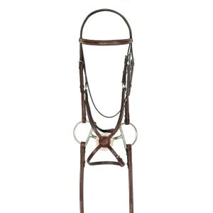 HK Americana Fancy Figure-8 Bridle w Reins