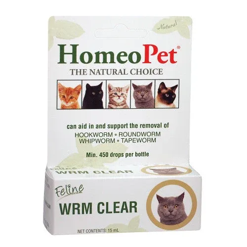 HomeoPet Feline WRM Clear 15 ml - Image 2