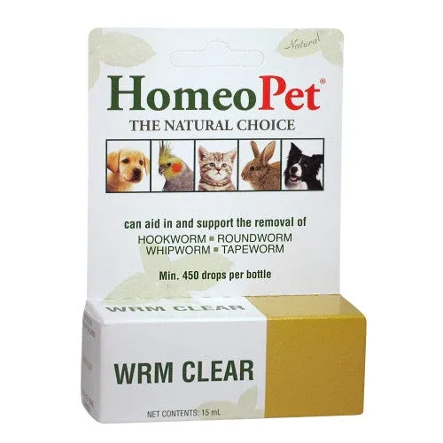 HomeoPet WRM Clear 15 ml - Image 2