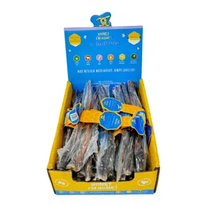 Honey I'm Home Buffalo Gullet Sticks - 10 in Grain-Free Dog Chew, 35-Count