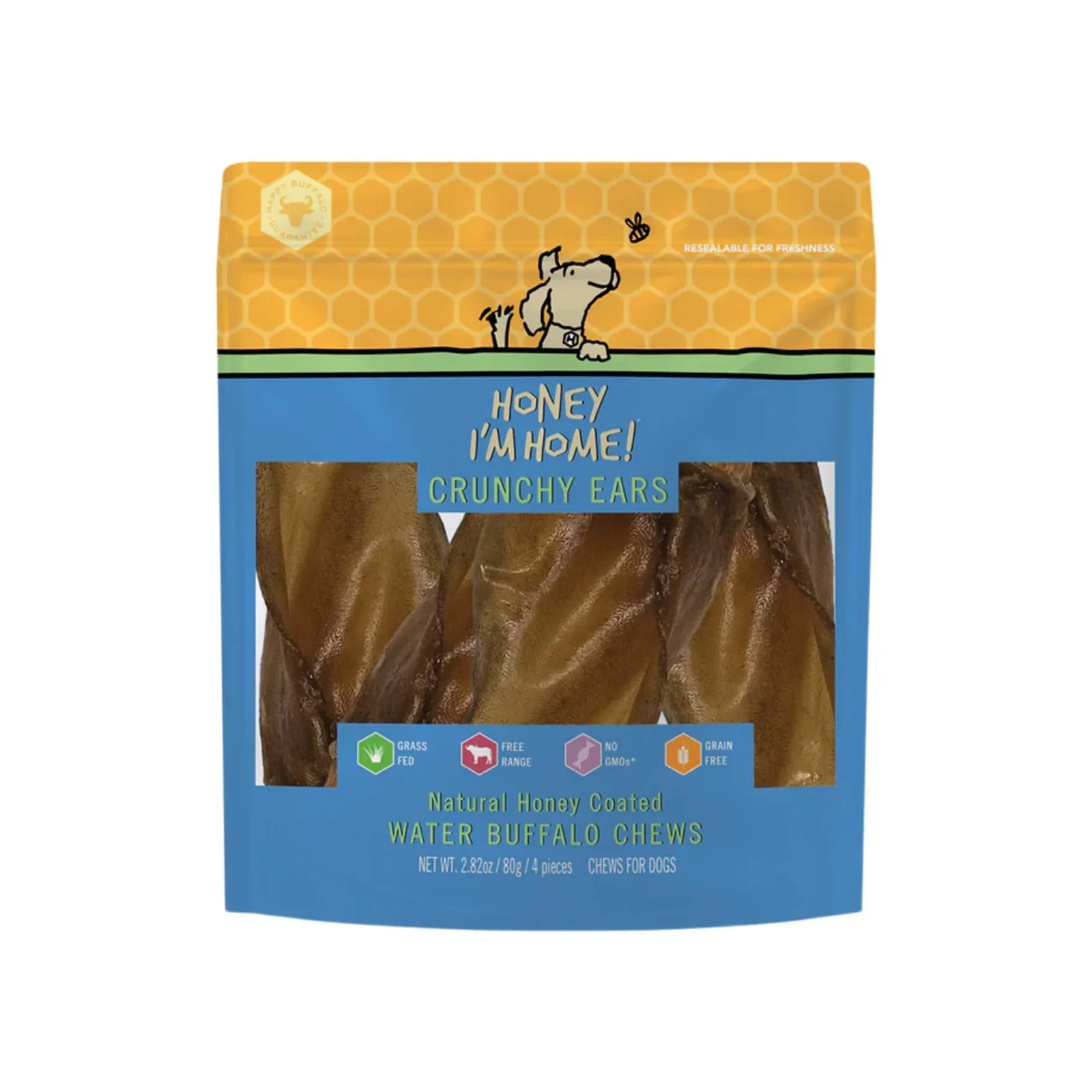 Honey I'm Home! Honey Coated Water Buffalo Dog Treats - Image 2