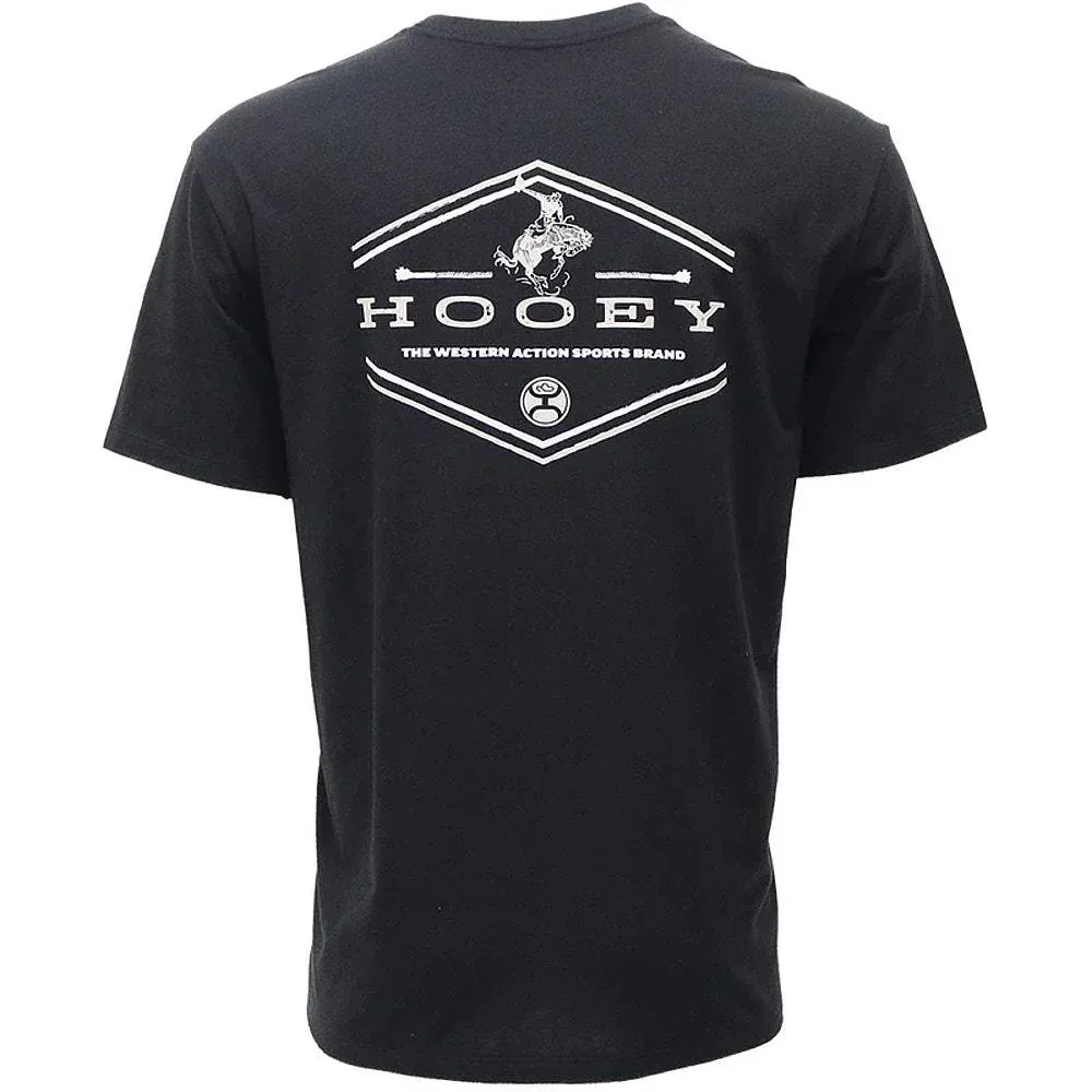 Hooey Men's Mountain Black Tee