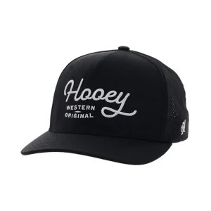 Hooey Mens OG Trucker Black Cap