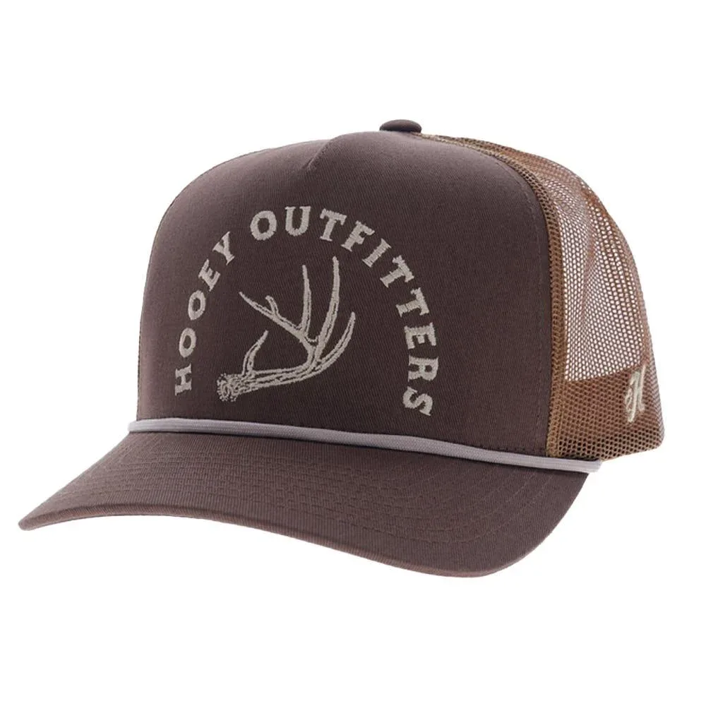 Hooey Men's Outfitters Shed Brown Logo Cap