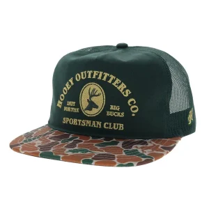 Hooey Men's Outfitters Sportsman Buck Green Cap