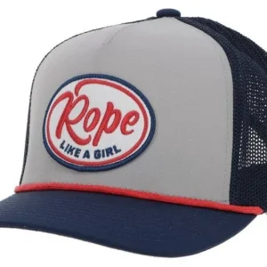 Hooey Rope Like a Girl 5-Panel Trucker Hat