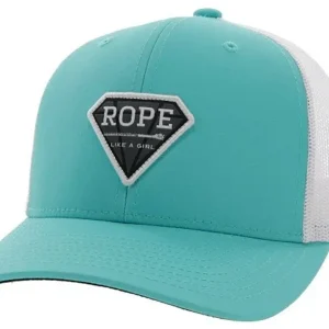 Hooey Rope Like a Girl Trucker Cap Turq