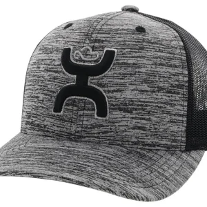 Hooey Trucker Cap Black/Grey Hooey Logo