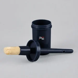 Hoof Oil Brush with Bottle Navy