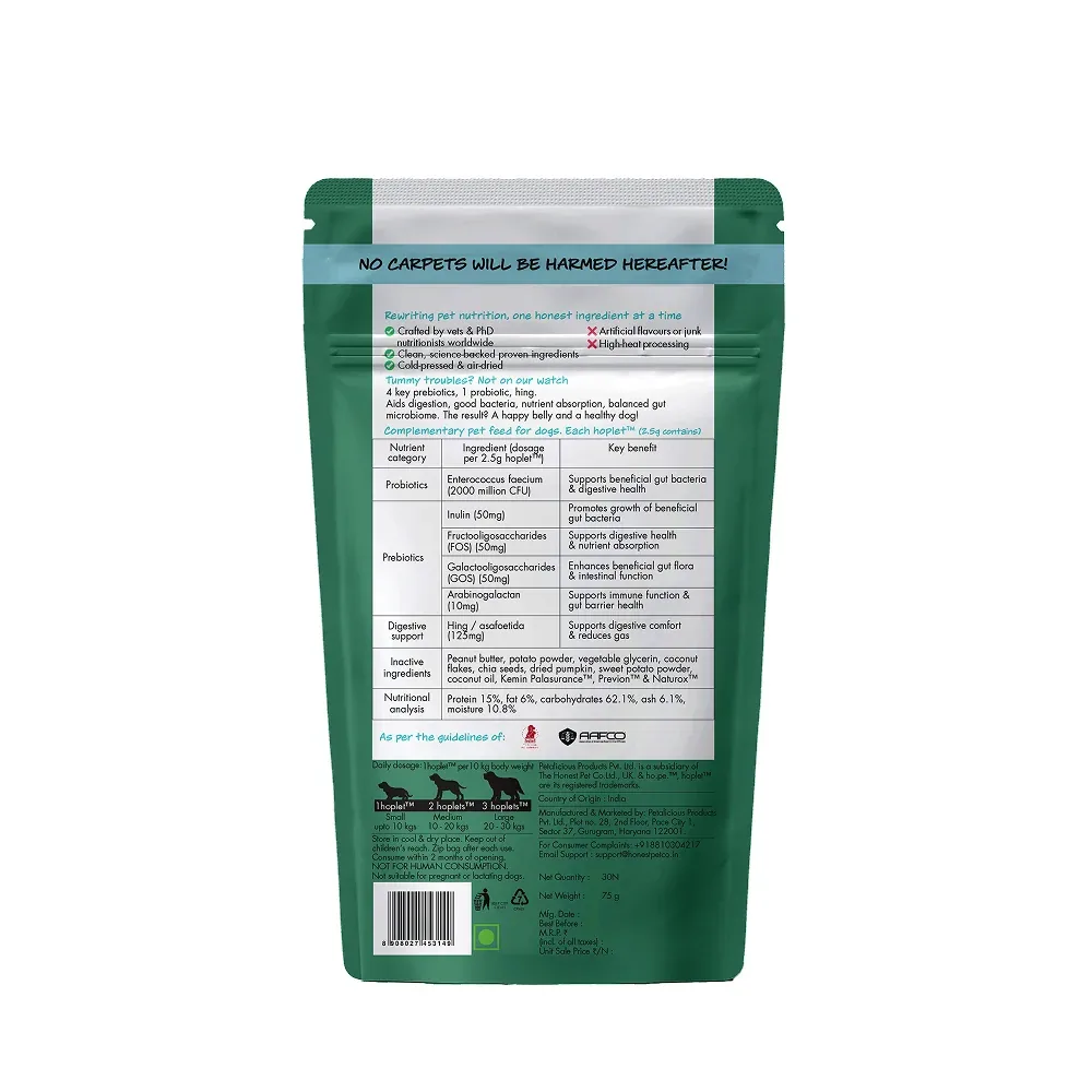 Hope Vegan Pre+ Probiotics Supplement for Dogs - Image 2