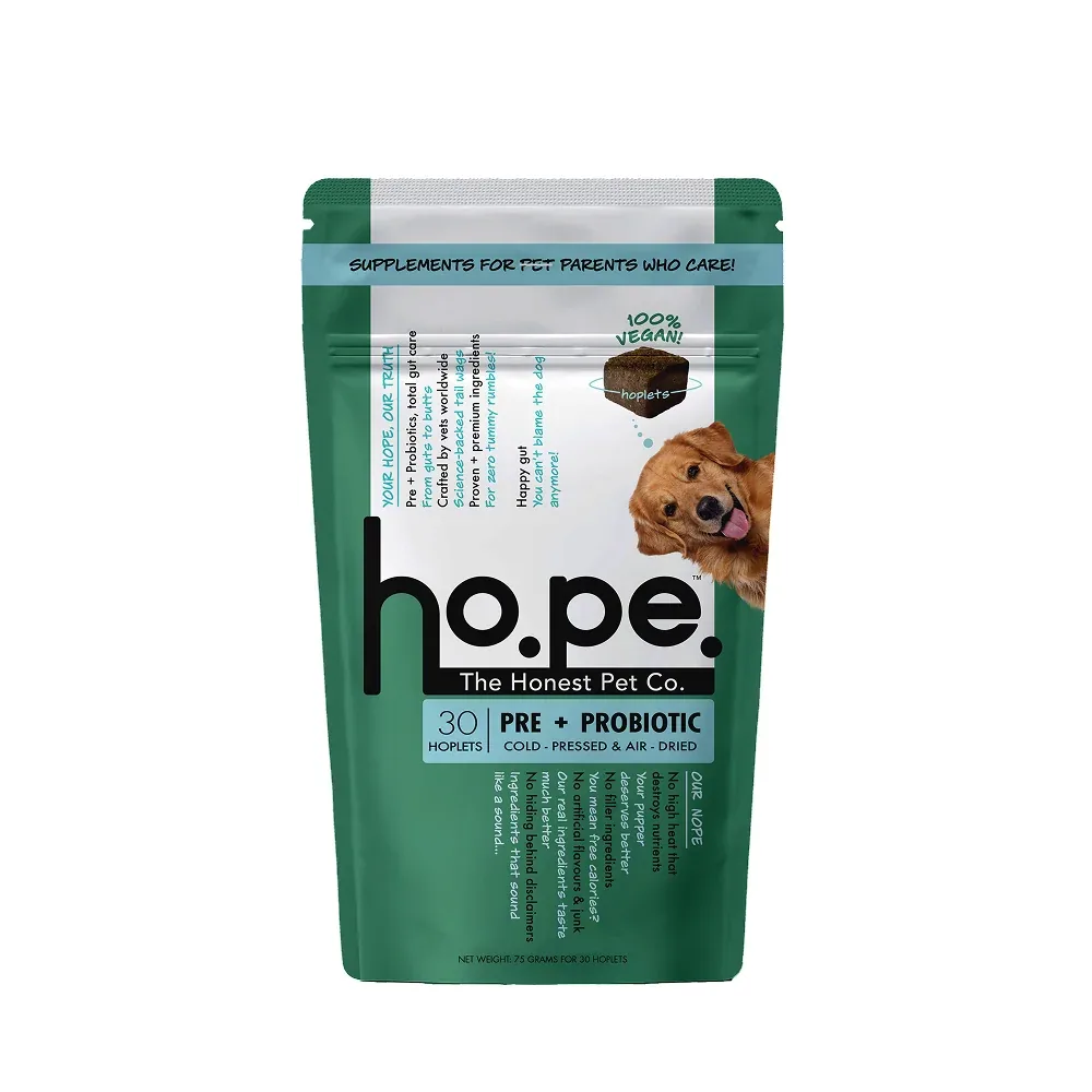 Hope Vegan Pre+ Probiotics Supplement for Dogs
