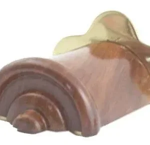 Horse Fare Brass And Wood Rein Hook