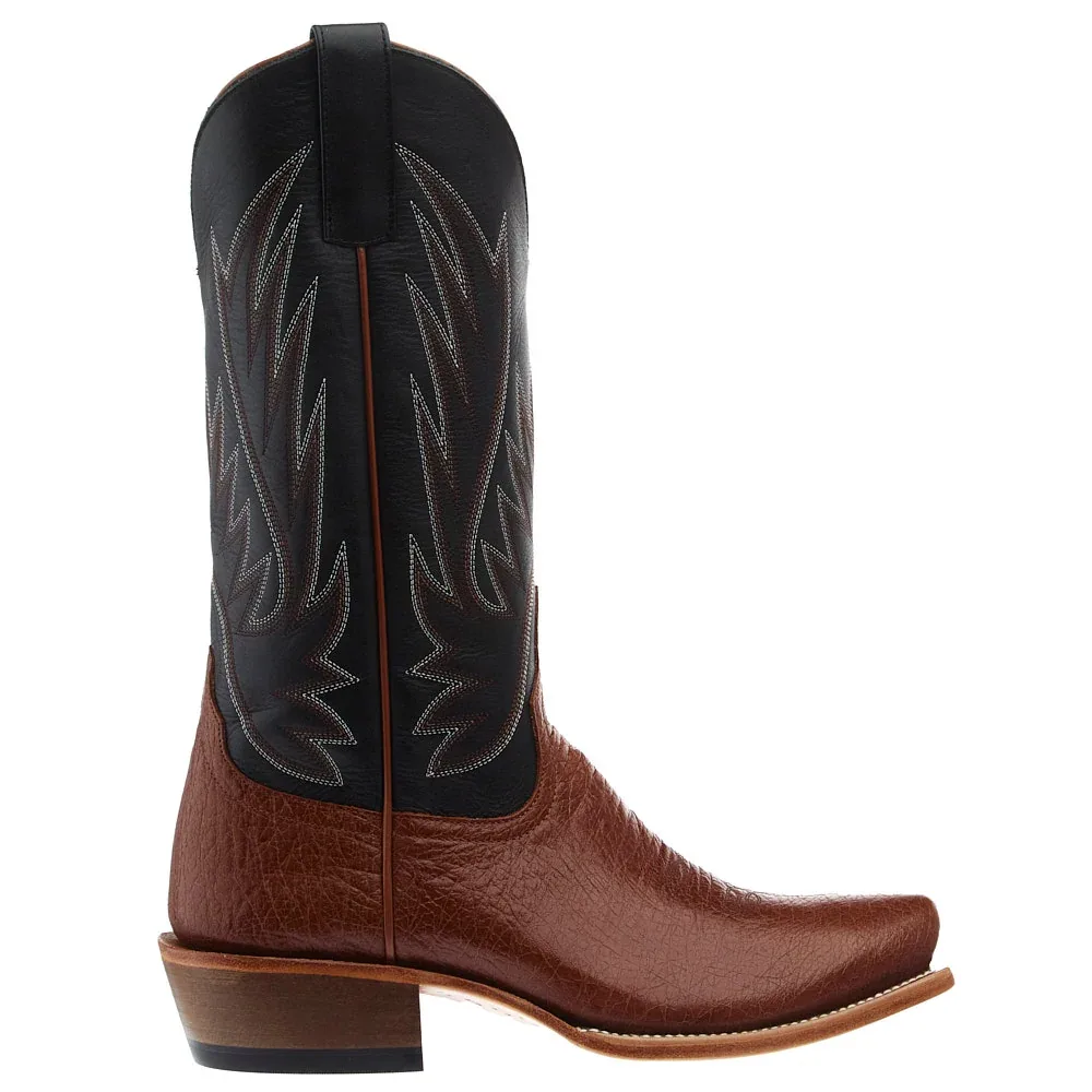 Horse Power Boots Men's Honey Bullfight Shoulder Vamp 13in Black Full Grain Top - Image 2