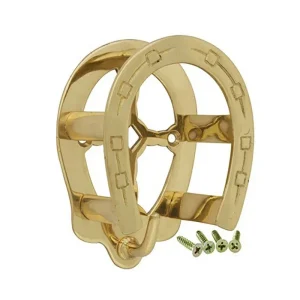 Horseshoe Brass Bridle Bracket
