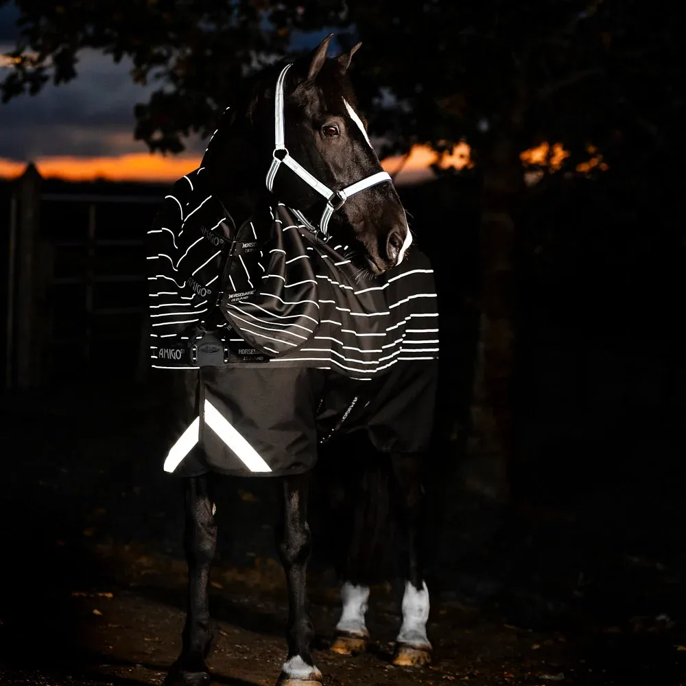 Horseware Ireland Amigo 1200D FieldSafe Reflectech plus Turnout 100g - Image 2