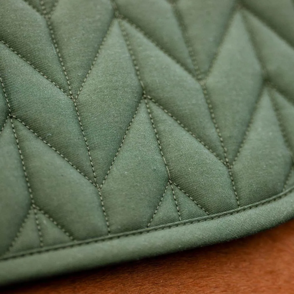 Horseware Ireland Amigo Bramble Green English Jumping Saddle Pad - Image 2