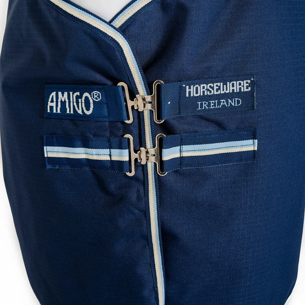 Horseware Ireland Amigo Whitney Navy Ripstop 900D Plus Turnout 200g - Image 2