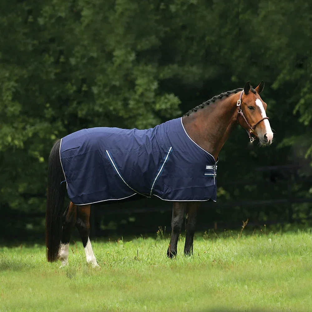 Horseware Ireland Navy and White Rambo Stable Horse Sheet
