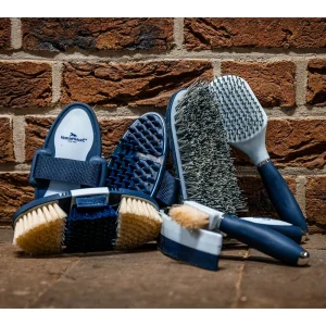 Horseware Ireland Newmarket Whitney Navy Grooming Brush Set