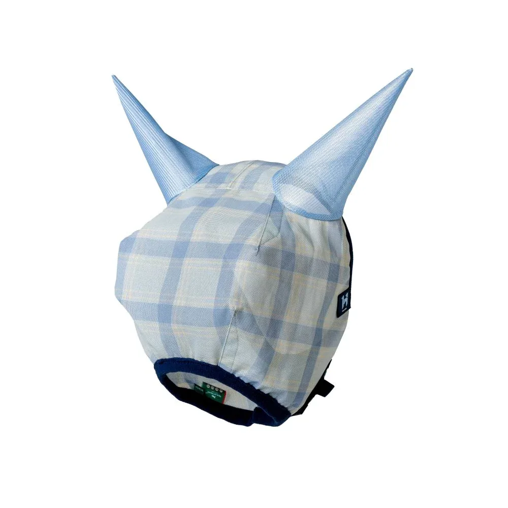 Horseware Ireland Newmarket Witney and Navy Horse Fly Mask with Ears - Image 2