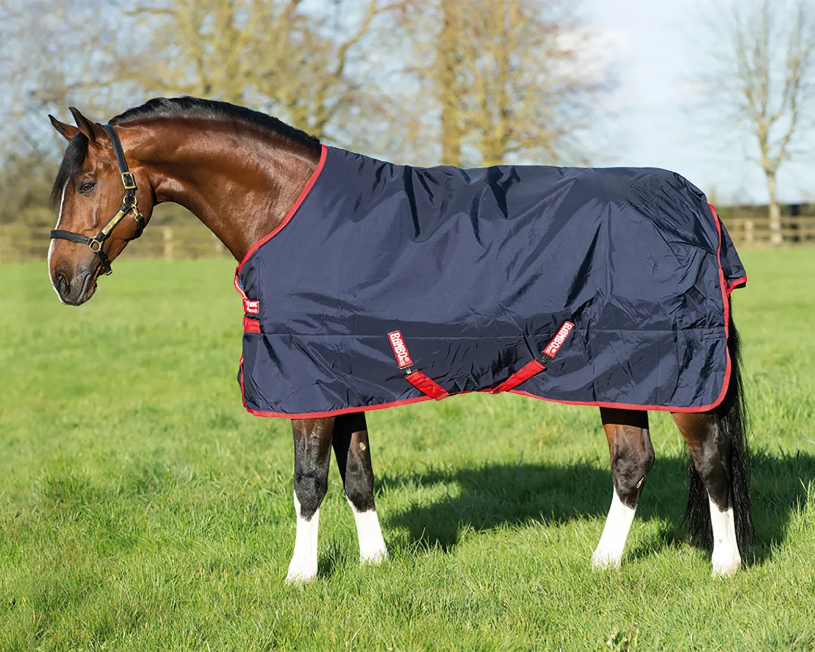Horseware® Ireland Rambo® Original 1000D Medium-Weight Turnout Blanket–200G