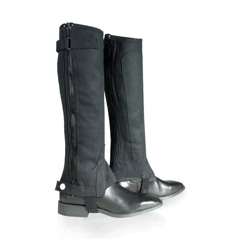 HorZe Amara Chaps With Rib Jr LG Black - Image 2