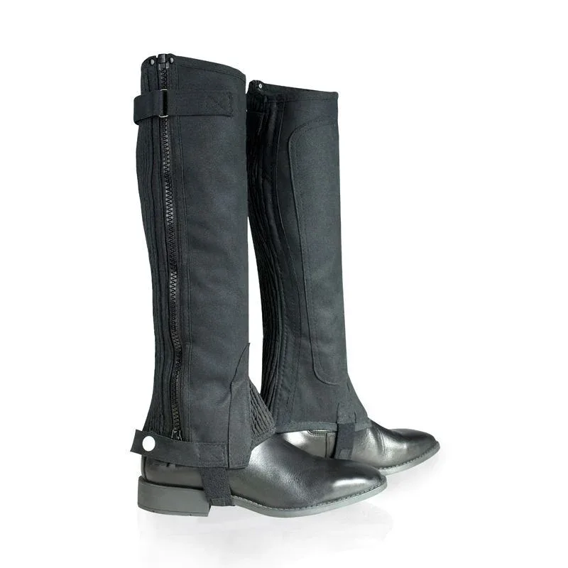 HorZe Amara Chaps With Rib Jr LG Black