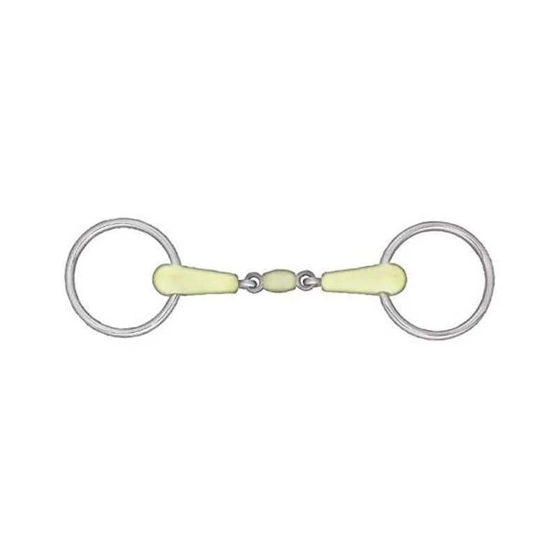Horze Apple Flavor Peanut Link Snaffle Bit