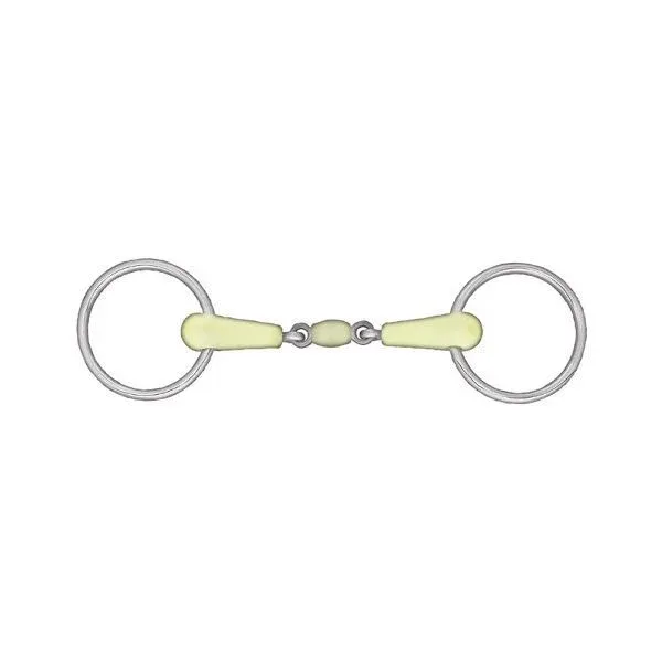 Horze Apple Flavor Peanut Link Snaffle Bit - Image 2
