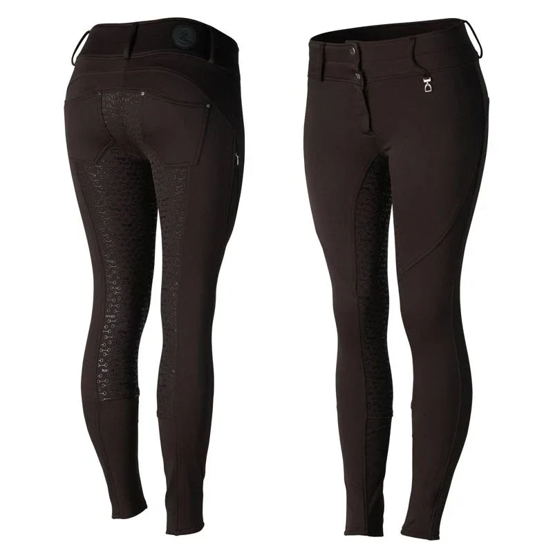 Horze Kids Rhea Full Seat Thermo Breeches with Bac