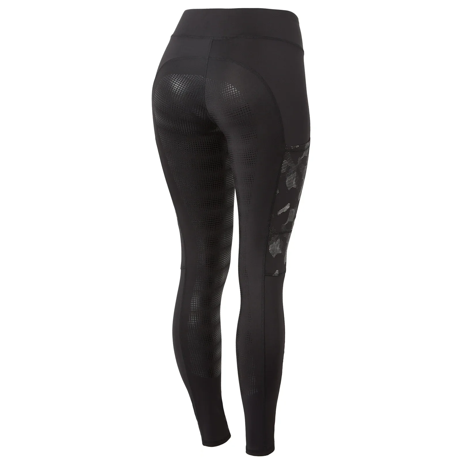 Horze Ladies Luminox Tights with Reflective Print