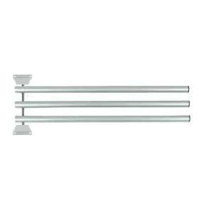 HorZe Wall Blanket Rack Silver