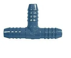 Hose Barb Tee Fitting 1" Insert x 1" Insert x 1" Insert