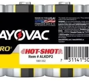 Hot Shot Alkaline Batteries - 6pk