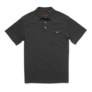 Howler Brothers Men's Antique Black Ranchero Polo