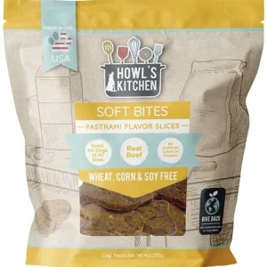 Howls Kitchen Soft Bites Pastrami Flavored Slices