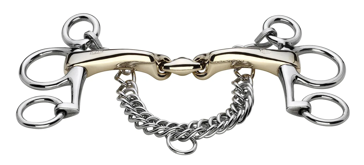 HS® NovoContact Double-Jointed Pelham Bit
